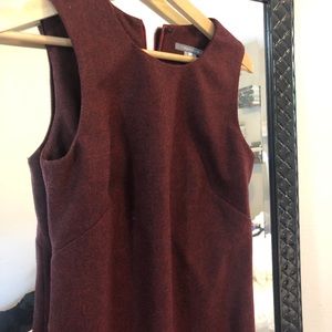Tegan wool sheath dress